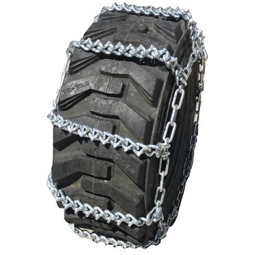 Chaînes à Neige 10 16.5 10-16.5 Échelle en V pour Pneus de Tracteur Ensemble de 2