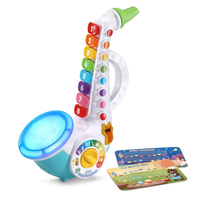 LeapFrog Saxophone Lumi magique - Jouet saxophone pour enfants - Version anglaise