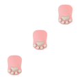 thumbnail image 2 of maskred Stylish Cat Paw Gaming Mouse Mat Wrist Protection Non-slide Base Safe Unique DS-015 pink gray 3Set, 2 of 6