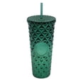 thumbnail image 1 of TIELUTT Summer 710 800ml Reusable Cup with Lid and Straw Cold Drink Cup with Straw Clear Cup Camping Kitchen Cups Glasses 32 Can Shaped Glass Cups Drinking Set up Glass with Measurements 5 Ounce, 1 of 8