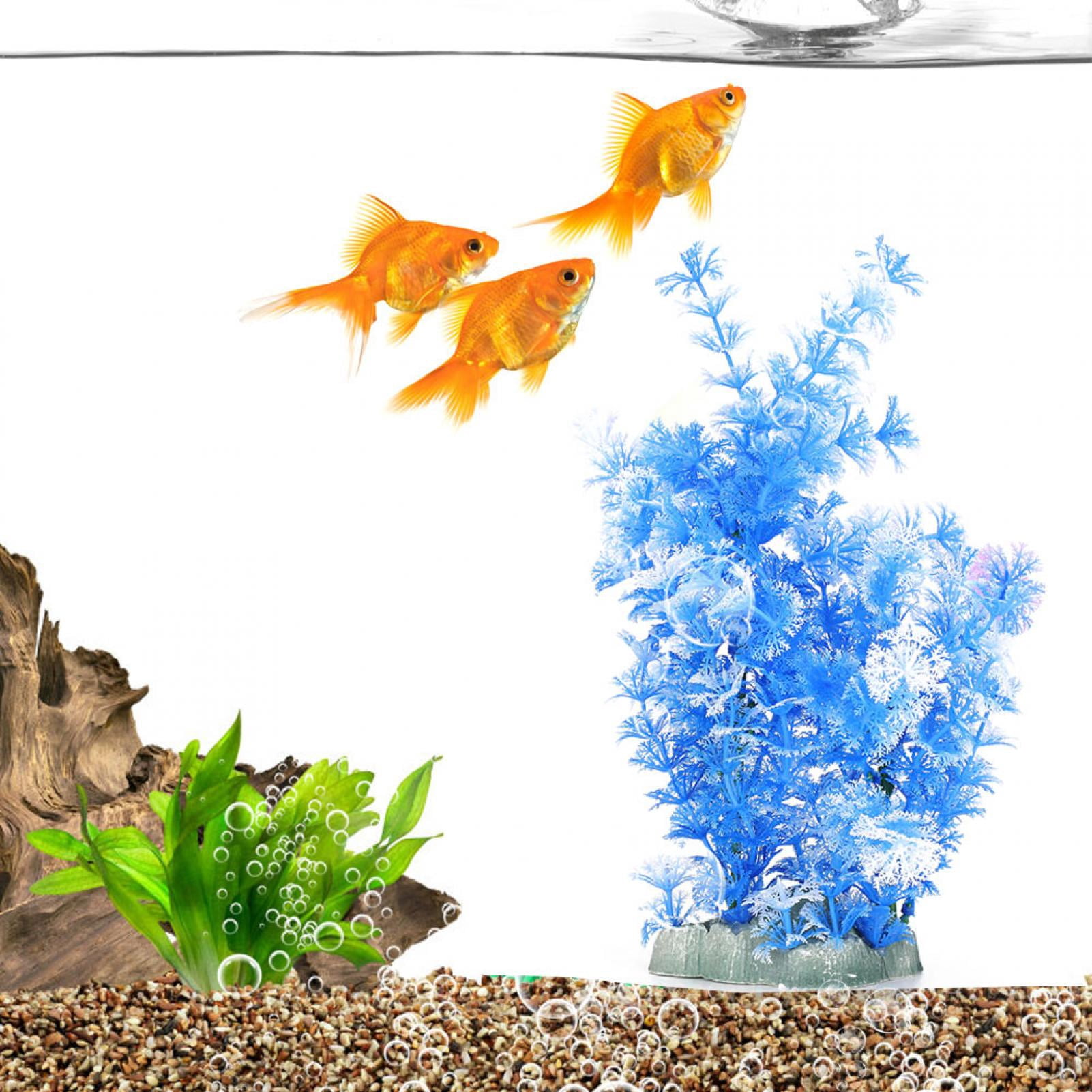 Plastic Aquarium Underwater Plant, Aquarium Artificial Plant, fadeless Fish Tank Accessories Artificial Aquarium Fish Tank