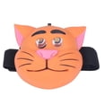 thumbnail image 4 of Kids Headlamp Cat Shape 2 Lighting Modes Lightweight Portable Battery Power Supply Plastic Headlight for Camping, 4 of 9