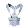 thumbnail image 1 of CNKOO Posture Corrector for Women Posture Correction Back Brace Spinal Support Shoulder Brace Gray L, 1 of 6