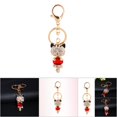 thumbnail image 5 of Keychain, Pendant Purse Bag Key Chain Key Holder 3D Rhinestone  Keyring Cute Key  Bracelet Keychain Gift For Kids Girls, 5 of 5
