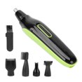 thumbnail image 1 of Ear Hair Trimmer, Energy Saving Nose Hair Trimmer Multi Purpose 5 In 1 USB Washed Detached Blade Head Silent  For Home, 1 of 8