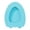 Blue, variant on Leutsin Summer Savings! Soft Elongated Vinyl Toilet Seat,Soft Vinyl Toilet Seat Elongated Cover with Comfort Foam Cushioning,Fits All Standard Size Fixtures,Easy To Install