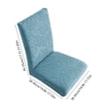 thumbnail image 3 of Stretch Dining Chair Covers Slipcovers for Kitchen Wedding Banquet Decor Nylon Spandex Fabric Washable Seat Protector, 3 of 6