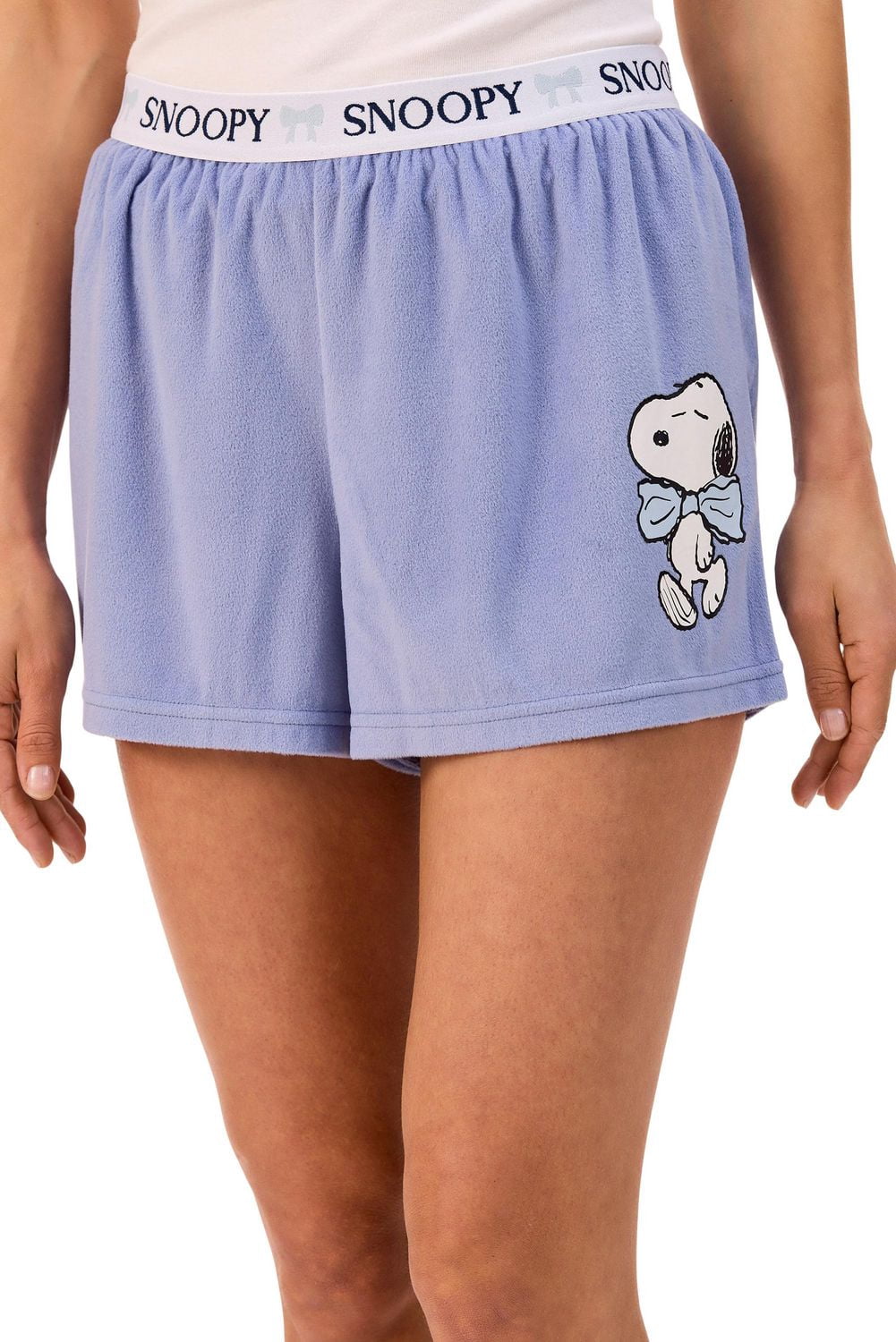 Shorts de nuit Snoopy de Peanuts pour femmes, lot de 2