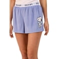 thumbnail image 2 of Peanuts Snoopy Women's Sleepwear Shorts 2-Pack, 2 of 8