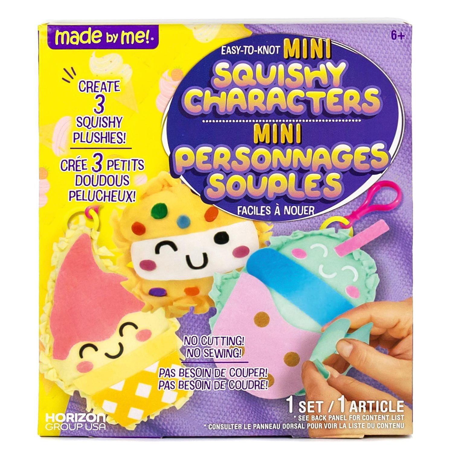 Made By Me Easy-to-Knot Mini Squishies