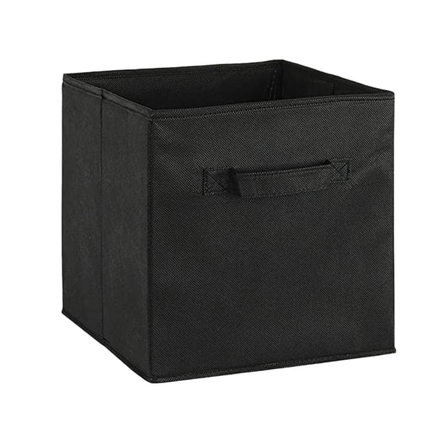 Hearth & Gear Foldable Storage Cubes Storage Boxes With Handles Closet Organizer Storage Shelf Cube Storage Organizer Non Woven Cloth Fabric Drawers Pasta Containers Rice 25 Pounds Potato Chip Storage