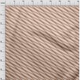 thumbnail image 4 of oneOone Viscose Jersey Brown Fabric Abstract Stripe Sewing Craft Projects Fabric Prints By Yard 60 Inch Wide, 4 of 5