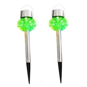 EGNMCR Outdoor Lights Garden Light Solar Courtyard Lights Outdoor Lights Garden Solar Lights Observation Lights Lights 2PC Courtyard Lights Outdoor lawn light