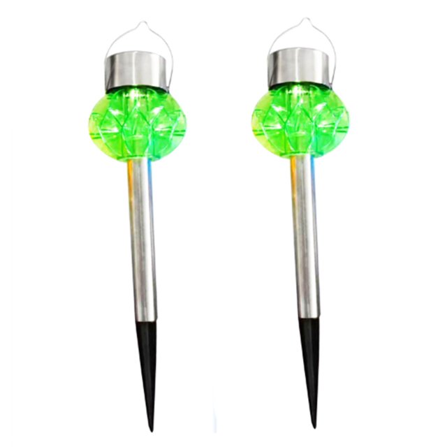 EGNMCR Outdoor Lights Garden Light Solar Courtyard Lights Outdoor Lights Garden Solar Lights Observation Lights Lights 2PC Courtyard Lights Outdoor lawn light