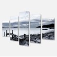 thumbnail image 2 of Petit Pont de Mer depuis Rocky Beach - Impression sur Toile Paysage, 2 of 3
