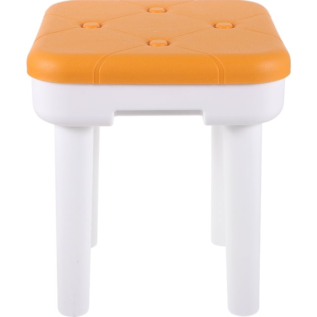 Tabouret en Similicuir Tabouret Bas pour Changer de Chaussures à la Maison