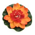 thumbnail image 2 of 10X Artificial Eva Fake Lotus-Leaf Flowers Water Lily Floating Pool Plants Decor, 2 of 9