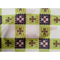 thumbnail image 4 of oneOone Cotton Cambric Fabric Check Ikat Print Fabric BTY 56 Inch Wide, 4 of 4