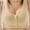 Beige, variant on Levmjia Women's Bras Plus Size Clearance Women Bras Plus Size Front Buckle Comfortable Breathable Anti-exhaust Base Solid Non-Steel Ring Non-Magnetic Buckle Beauty Back Underwear