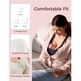 thumbnail image 3 of Momcozy M9 Hands Free Dual Portable Electric Breast Pump, Wearable Breastfeeding Pump with App Control & 15 Levels-M9, 24mm, 3 of 9