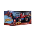 thumbnail image 3 of Buggy radiocommandé Spider-Man de Jada avec figurine Spider-Man non amovible – 18 cm, bouton Turbo, télécommande multifonction, à partir de 6 ans, rouge/bleu, 3 of 9