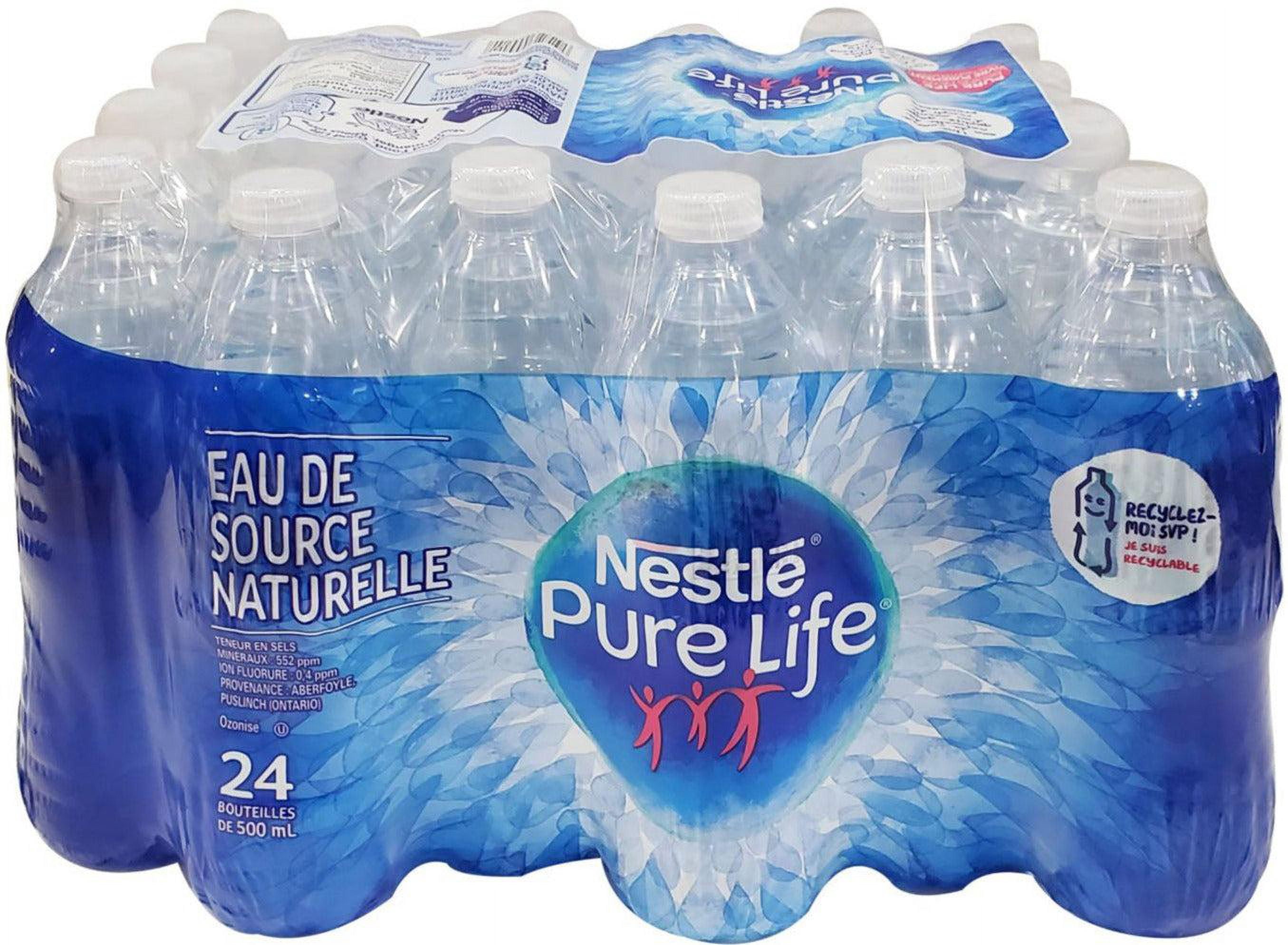 Pure Life Natural Spring Water 24X500ML - Walmart.ca