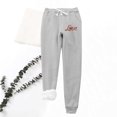 thumbnail image 1 of LSLJS Women's Love Printing Leggings with Elastic Drawstring Pockets Thick Warm Pants, 1 of 8