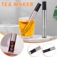 thumbnail image 1 of Chmadoxn Kitchen Gadgets, Kitchen Accessories, Kitchen Utensils, Kitchen Tool Stainless Steel Tea Infuser Tea Strainer Hanging Tea Strainer Tea Compartment Kitchen Tool Stainless steel tea maker, 1 of 9