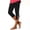 Noir, variante sur CFLVAEK Legging Capri Taille Haute pour Femmes, Tendance, avec Découpes, Pantalon à Anneau, Athlétique, Coupe Ajustée, Pantalon d'Entraînement