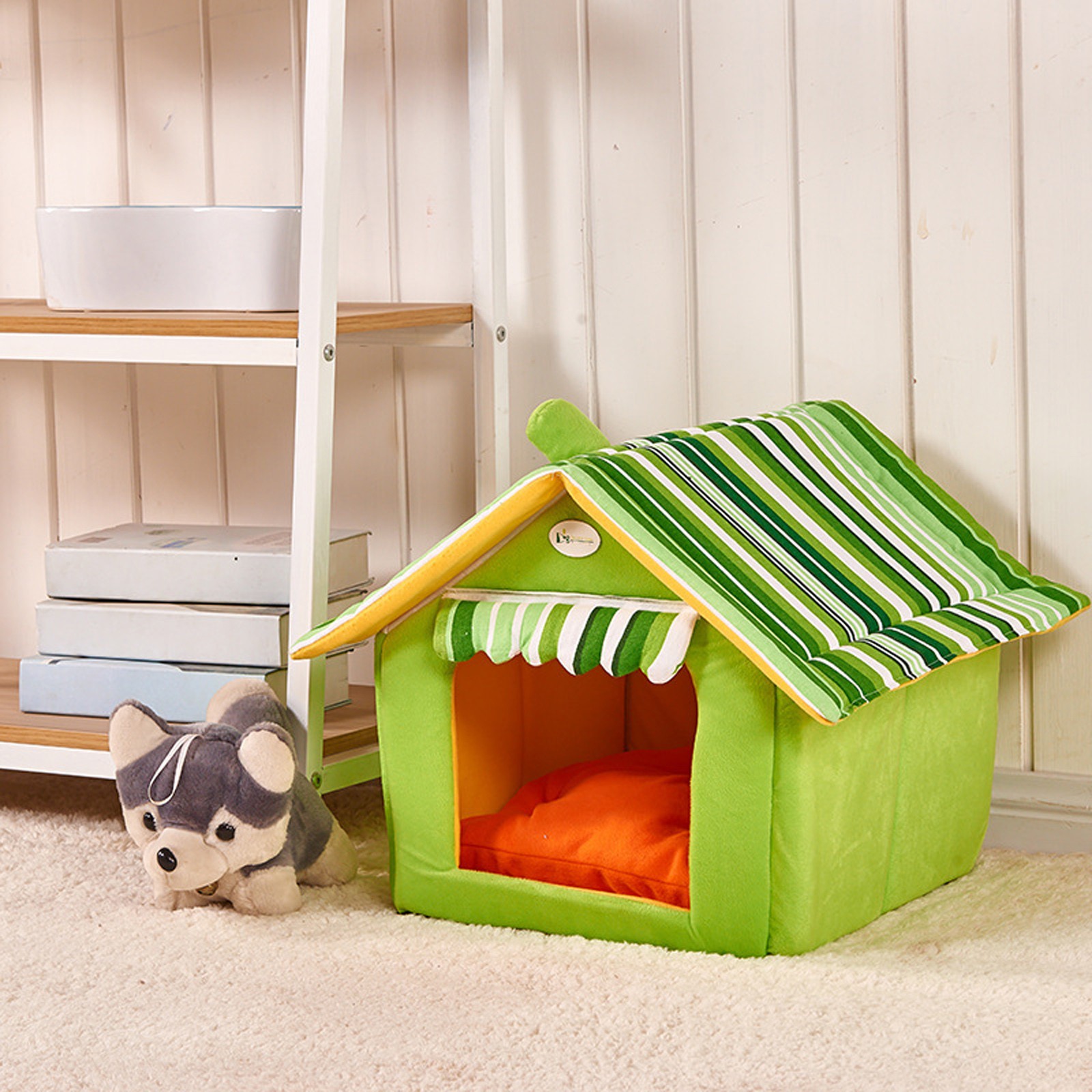 EGNMCR Dog Beds, Pet Beds Comfortable Plush Kennel Dogs Pet Litter Deep Sleep Litter Sleeping Bed the bed