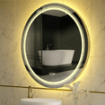 thumbnail image 1 of Refurbished Wisfor 5061 600x600mm Front&Rear LED Lighted Dimmable Bathroom Mirror, Antifog, 1 of 2