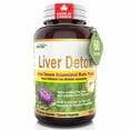thumbnail image 1 of Herba Liver Detox Supplement - 60 Capsules | Liver Health Formula with Milk Thistle and 6 Other Ingredients | Made in Canada, 1 of 9