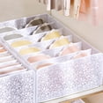 thumbnail image 4 of Fridja Clearance Under $5 Wardrobe Clothes Organizer, Compartment Clothes Organizer With Support, Foldable Washable Laundry Drawer Organizer With Handle, 4 of 5