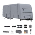 thumbnail image 1 of GloryStar All-Season Motorhome Cover, Fits 18-20FT & 20-22FT RVs, Breathable Rip-Stop 4-Ply Material, Windproof Straps, UV Resistant Protection, 1 of 7