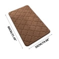 thumbnail image 3 of Yhmxh Bathroom Rugs Entrance Mat Bathroom Slip Floor Mat Machine Washable Memory Sponge Absorbent Soft Pad Living Room Rug Bath Mat for Home and Kitchen Bathroom, 3 of 3