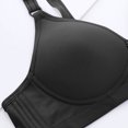 thumbnail image 4 of XZNGL Womans Embroidered Glossy Comfortable Breathable Bra Underwear No Rims, 4 of 9