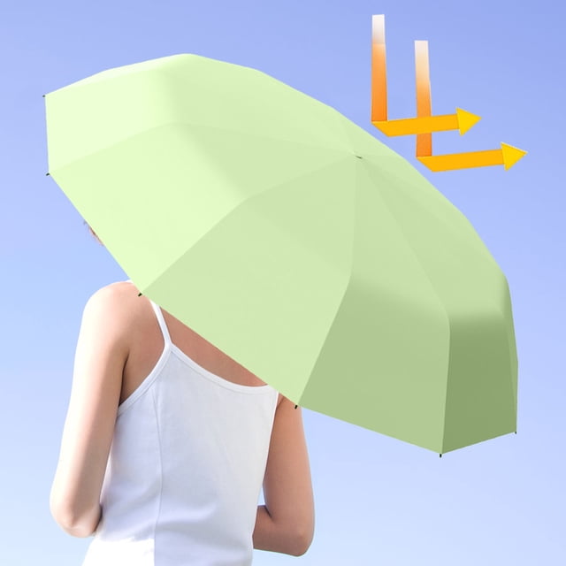 Meitianfacai Folding Travel Windproof 12 Ribs Automatic Reverse Umbrellas