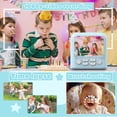 thumbnail image 4 of Proscan Children’s Zero Ink Instant Print Camera, 1080p HD Video Recording, 2.4” Screen, Thermal Printing, Type-C USB, 16X Digital Zoom, Blue, 4 of 13