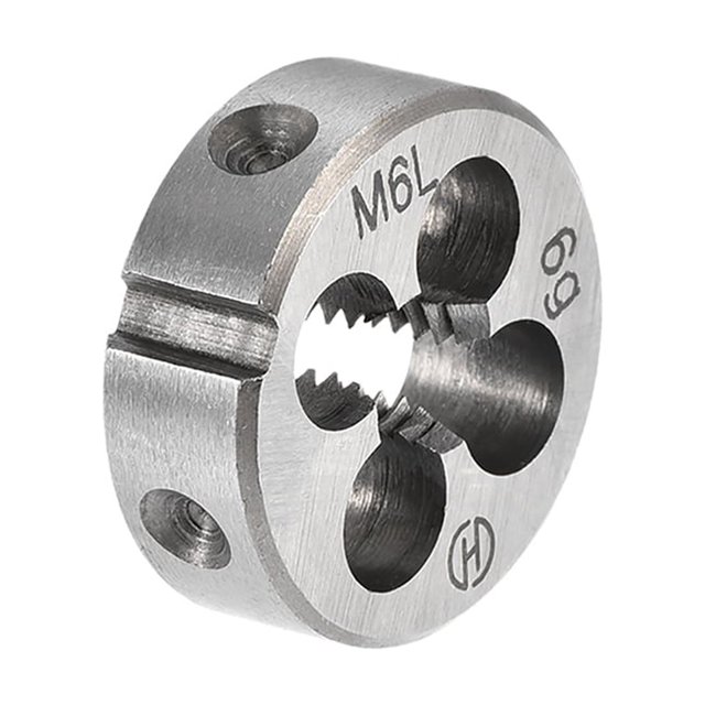 Unique Bargains M6 Métiers à Tricoter Ronds Métriques pour Gaucher, Outils en Acier, Fil Rond de 20mm OD, Classe de Précision 6G