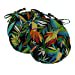 thumbnail image 3 of Coussin de Chaise Extérieur Tufté en Polyester Filé de 16 Po (Ensemble de 2), 3 of 5