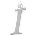 thumbnail image 1 of Precious Stars Sterling Silver Unisex Initial Letter I Pendant - No Chain, Pendant Only, 1 of 2