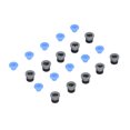 thumbnail image 4 of Quick Connect Air Fittings, Push-to-connect Fittings C Valve Connector Pneumatic 10 Set  For Textiles For Other Fields, 4 of 8