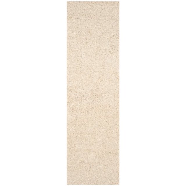 Safavieh Laguna Shag Collection SGL303B Beige Area Rug, 4 feet by 6 feet (4' x 6')
