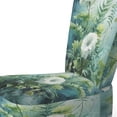 thumbnail image 4 of Designart "Ferns love expression IV" Green Ferns - Flower Upholstered Accent Chair - Modern Arm Chair For Bedroom, 4 of 7