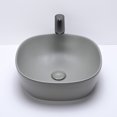 thumbnail image 4 of Aquaterior Bathroom Above Counter Ceramic Vessel Sink with Bathroom Single Handle Faucet Combo, 4 of 7