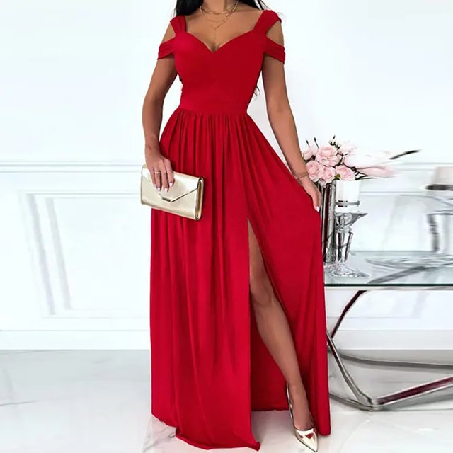 EGNMCR Robes d'Été Femmes Tendance 2024 Mode Femmes Été Décontracté Imprimé Col en V Camis Sans Manches Gilet Robe Longue