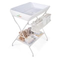 thumbnail image 1 of Costway Infant Baby Changing Table Folding Diaper Station Organizer with Storage Beige, 1 of 10