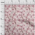 thumbnail image 2 of oneOone Polyester Spandex Light Pink Fabric Floral Retro Fabric For Sewing Printed Craft Fabric By The Yard 56 Inch Wide, 2 of 5