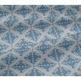 thumbnail image 5 of oneOone Viscose Jersey Fabric Check Kasuri Print Fabric By Yard 60 Inch Wide, 5 of 5