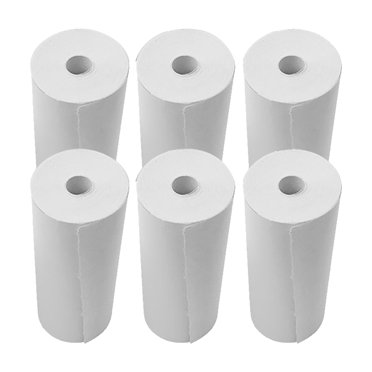 Graflsoa Rouleaux de Papier Thermique pour Reçus, Lot de 6, 80 mm x 30 mm, 43 g Chacun, Idéal pour l'Impression de POS